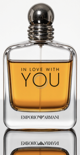 Perfume bottle, center profile